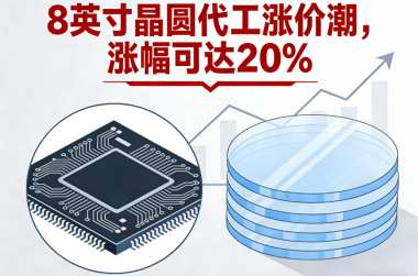 8英寸晶圆代工涨价潮，涨幅可达20%