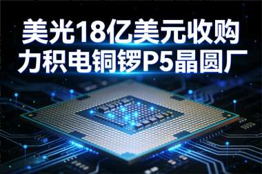 美光18亿美元收购力积电铜锣P5晶圆厂
