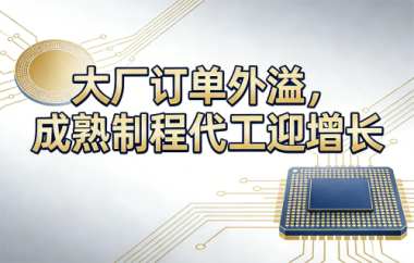 大厂订单外溢,成熟制程代工迎增长 大厂订单外溢,成熟制程代工迎增长