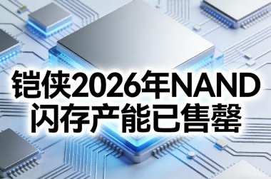 铠侠2026年NAND闪存产能已售罄 铠侠2026年NAND闪存产能已售罄