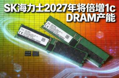 SK海力士2027年初将倍增1c DRAM产能