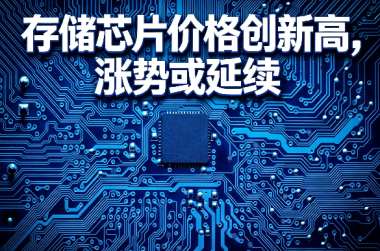 存储芯片价格创新高,涨势或延续