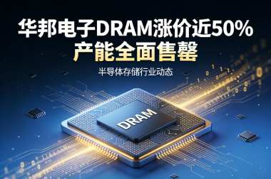 华邦电子DRAM涨价近50% 产能全面售罄