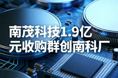 南茂科技1.9亿元收购群创南科厂