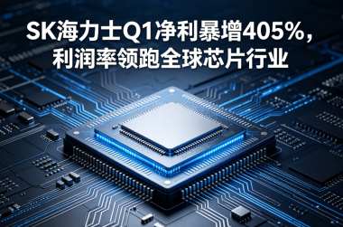SK海力士Q1净利暴增405%，利润率领跑全球芯片行业