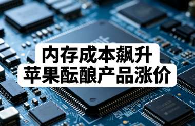 内存成本飙升 苹果酝酿产品涨价