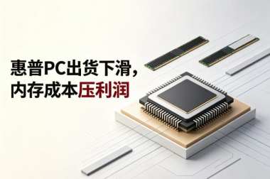 惠普PC出货下滑,内存成本压利润 惠普PC出货下滑,内存成本压利润