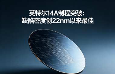 英特尔14A制程突破:缺陷密度创22nm以来最佳