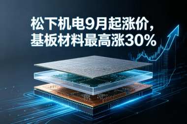 松下机电9月起涨价,基板材料最高涨30%